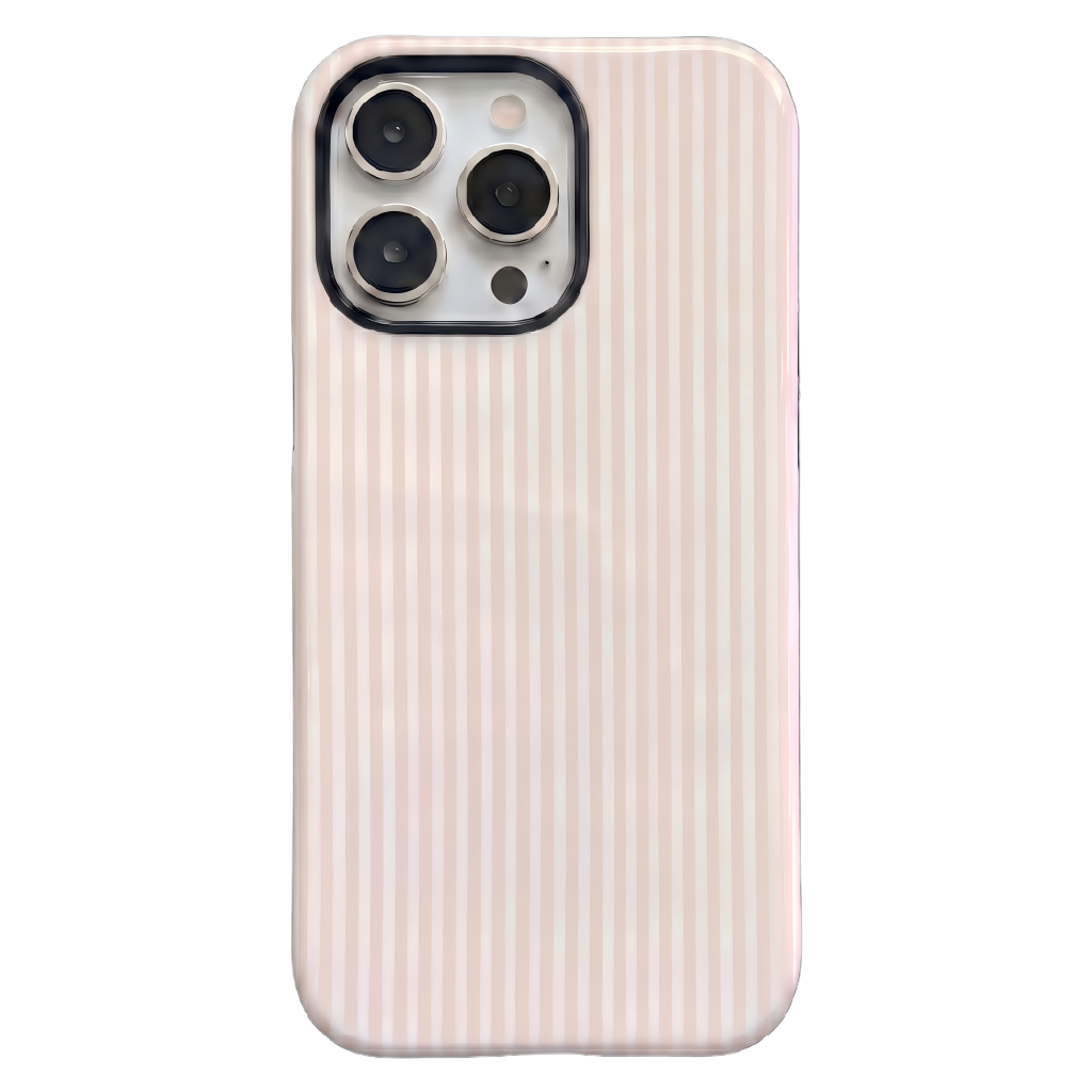 Your Name Initial Series: Fashionable Striped Personalized Phone Case