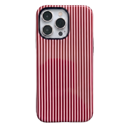 Your Name Initial Series: Fashionable Striped Personalized Phone Case