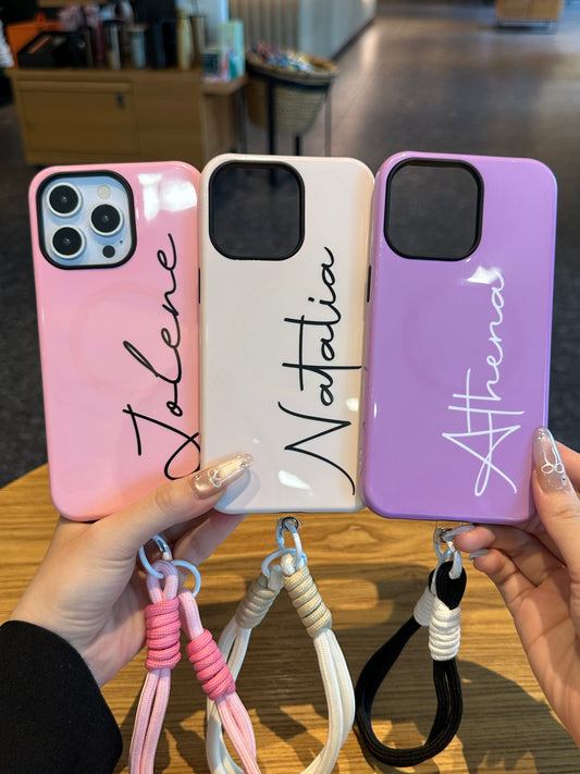 The Signature Case: Custom Script Name Phone Case - Ultra-Stylish & One-of-a-Kind