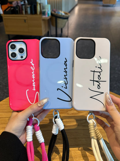 The Signature Case: Custom Script Name Phone Case - Ultra-Stylish & One-of-a-Kind