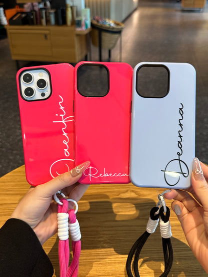 The Signature Case: Custom Script Name Phone Case - Ultra-Stylish & One-of-a-Kind