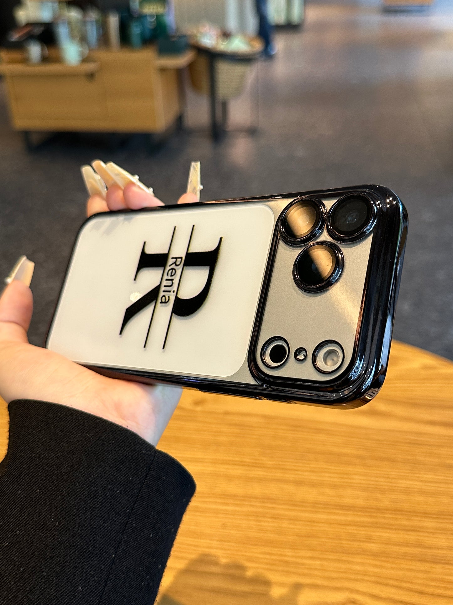 Custom Script Name & Initials: Put your name in style with elegant cursive text, perfectly rendered for a personalized luxury look.