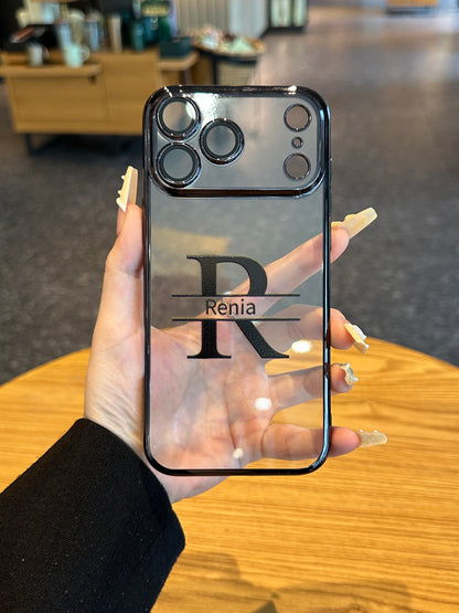 Custom Script Name & Initials: Put your name in style with elegant cursive text, perfectly rendered for a personalized luxury look.