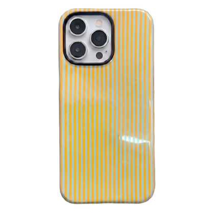 Your Name Initial Series: Fashionable Striped Personalized Phone Case