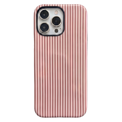 Your Name Initial Series: Fashionable Striped Personalized Phone Case